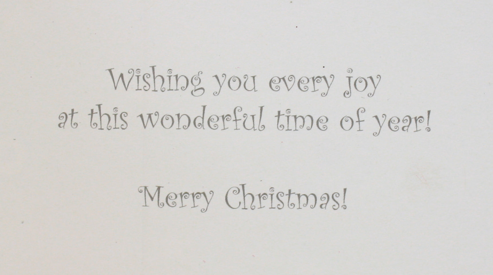 Handmade Christmas Card