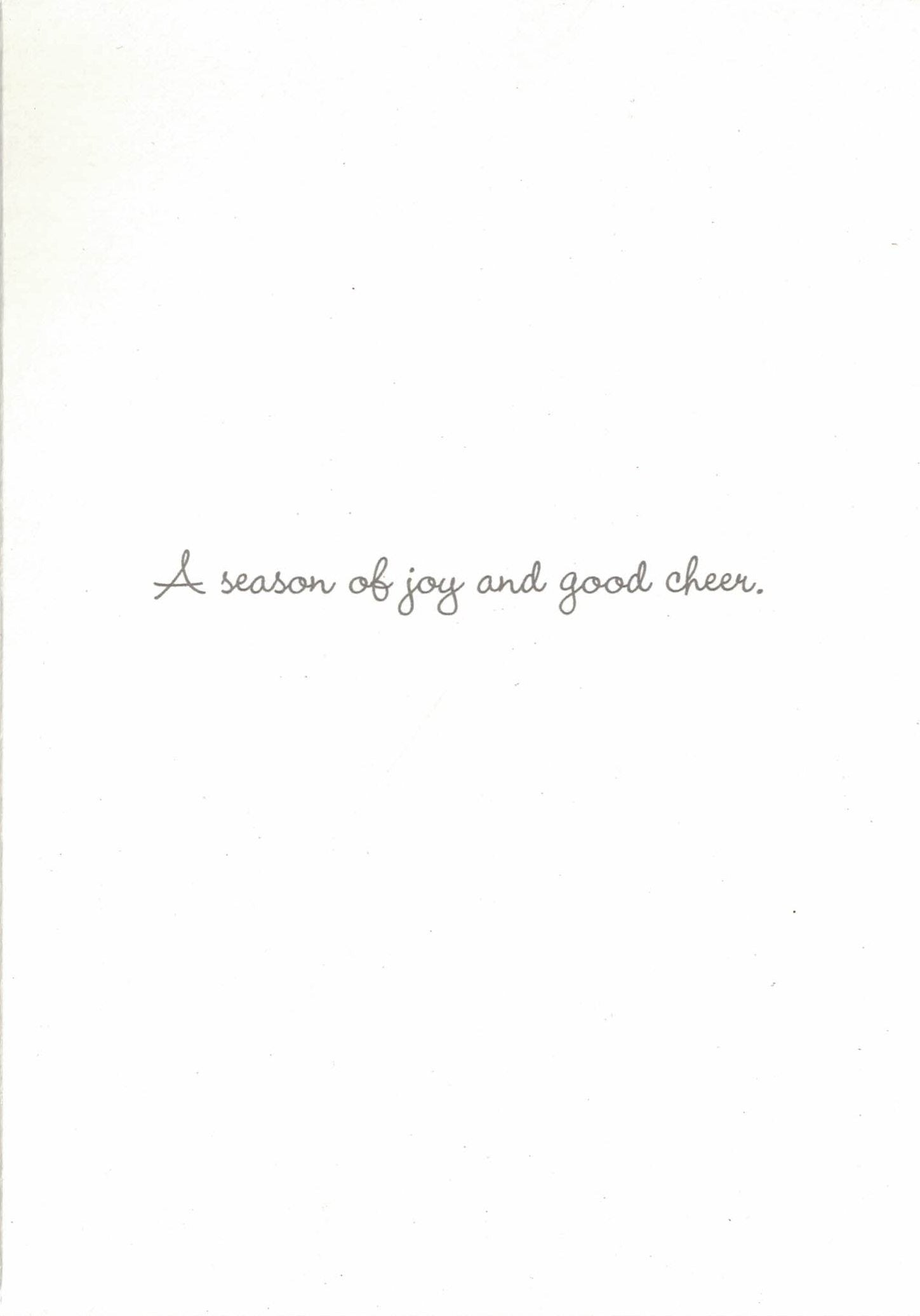 Handmade Christmas Card - Baubel