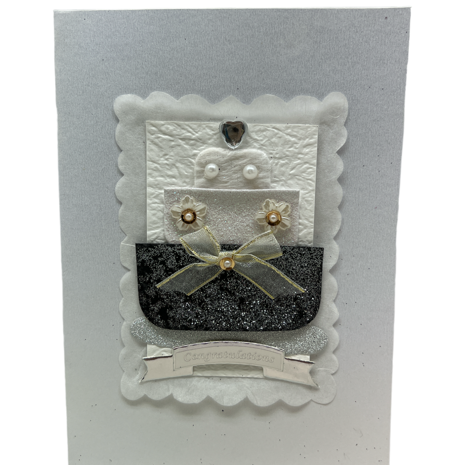 Handmade Embellished Card Collection - Wedding Day Wedding Cake