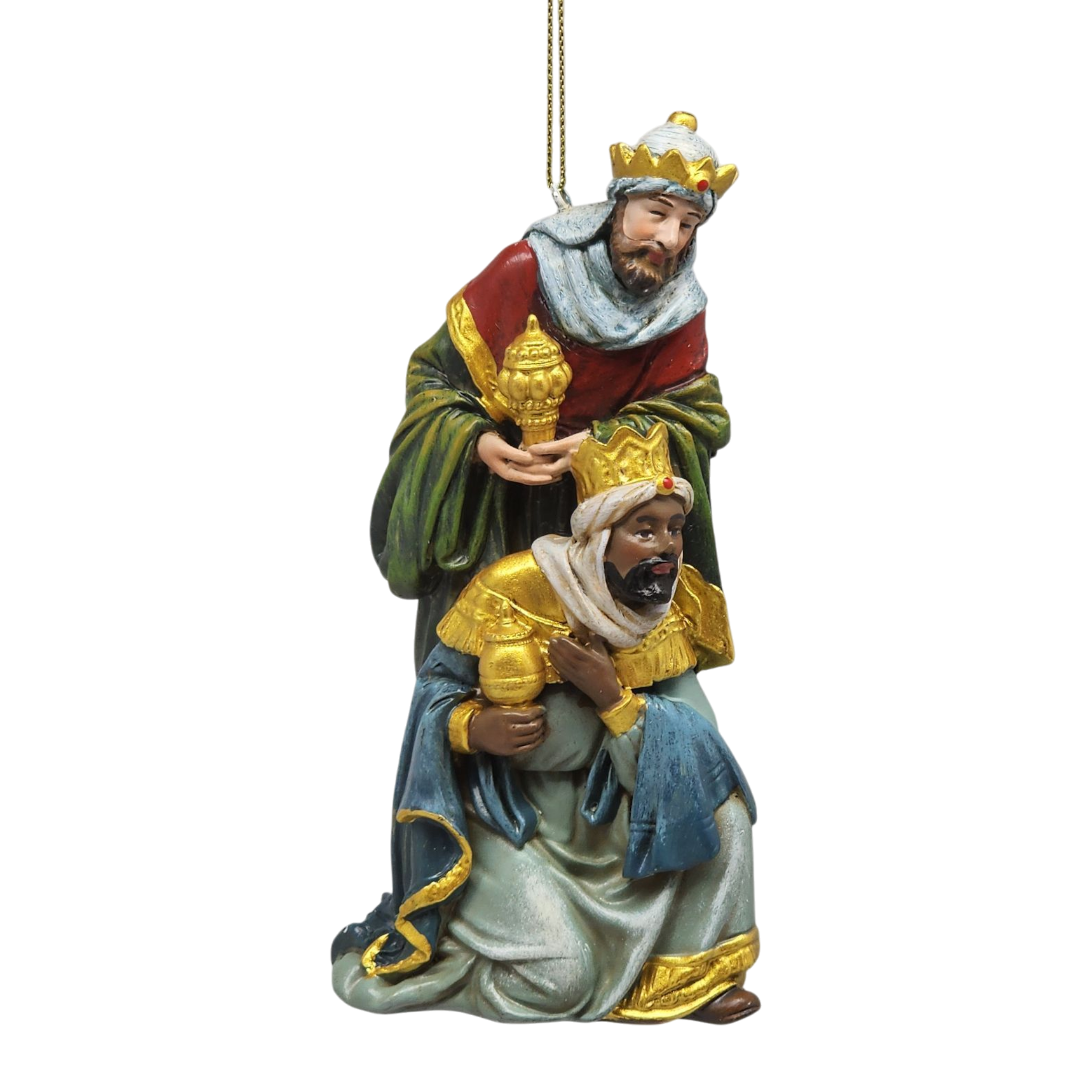 Hanging Ornament Nativity - 8 Piece Set