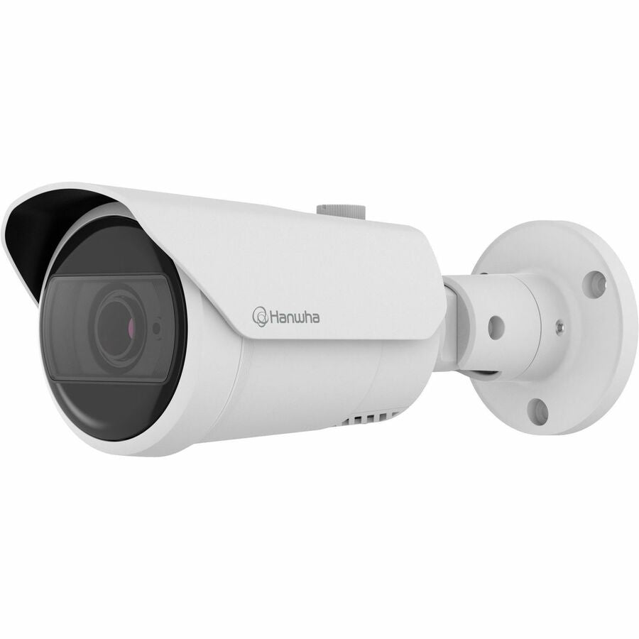 Hanwha QNO-C8083R 5 Megapixel Network Camera - Color - Bullet - White - 98.43 ft Infrared