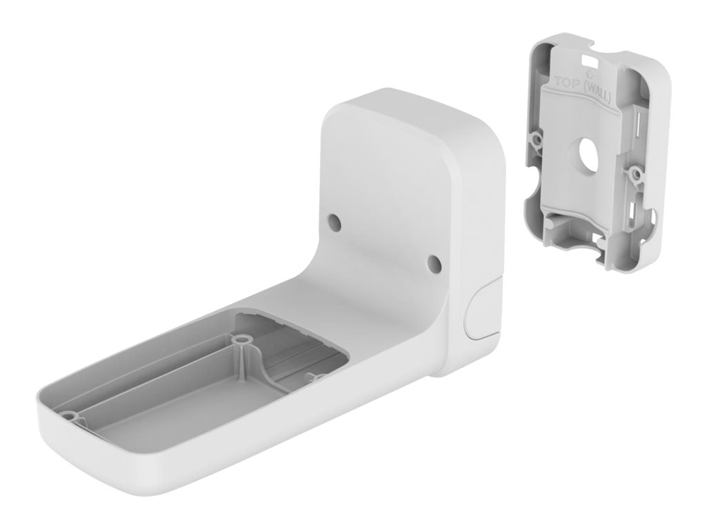 Hanwha Techwin SBP-187WMW - Camera pole mounting kit - wall mountable - white