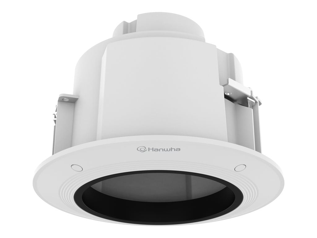 Hanwha Vision SHP-1563FPW - Camera mount - in-ceiling mountable - white, RAL 9003
