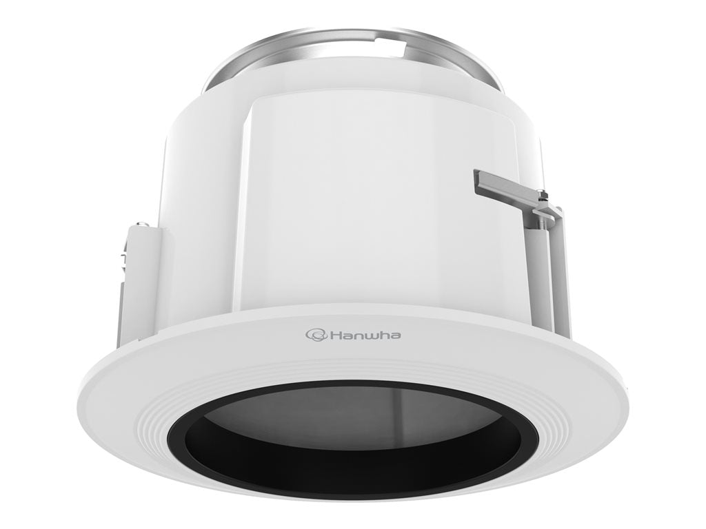 Hanwha Vision SHP-1563FW - Camera mount - in-ceiling mountable - white, RAL 9003