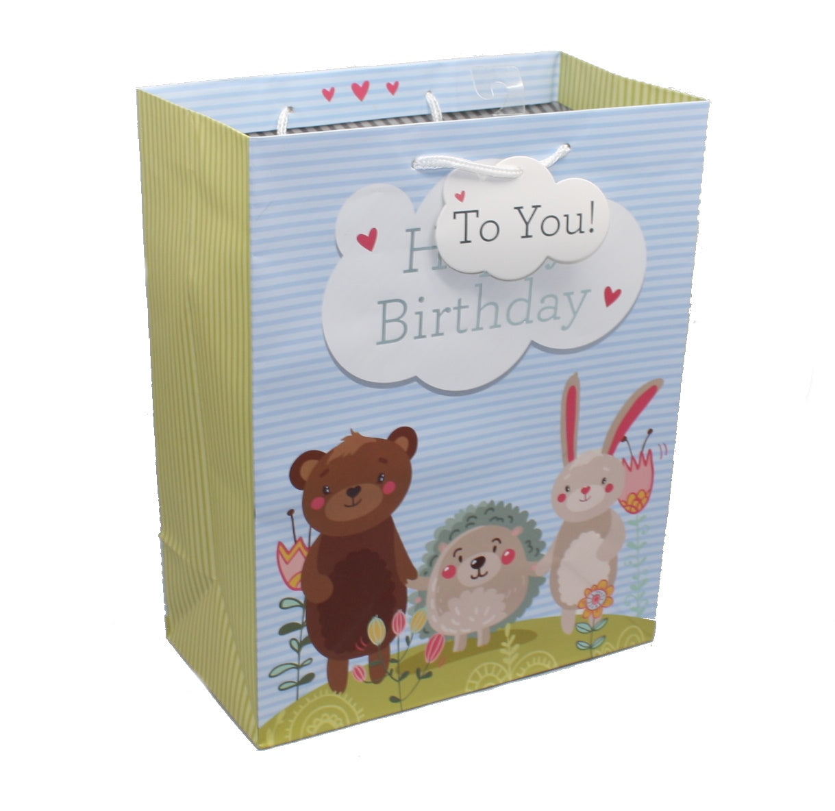Happy Birthday Party Animals Gift Bag