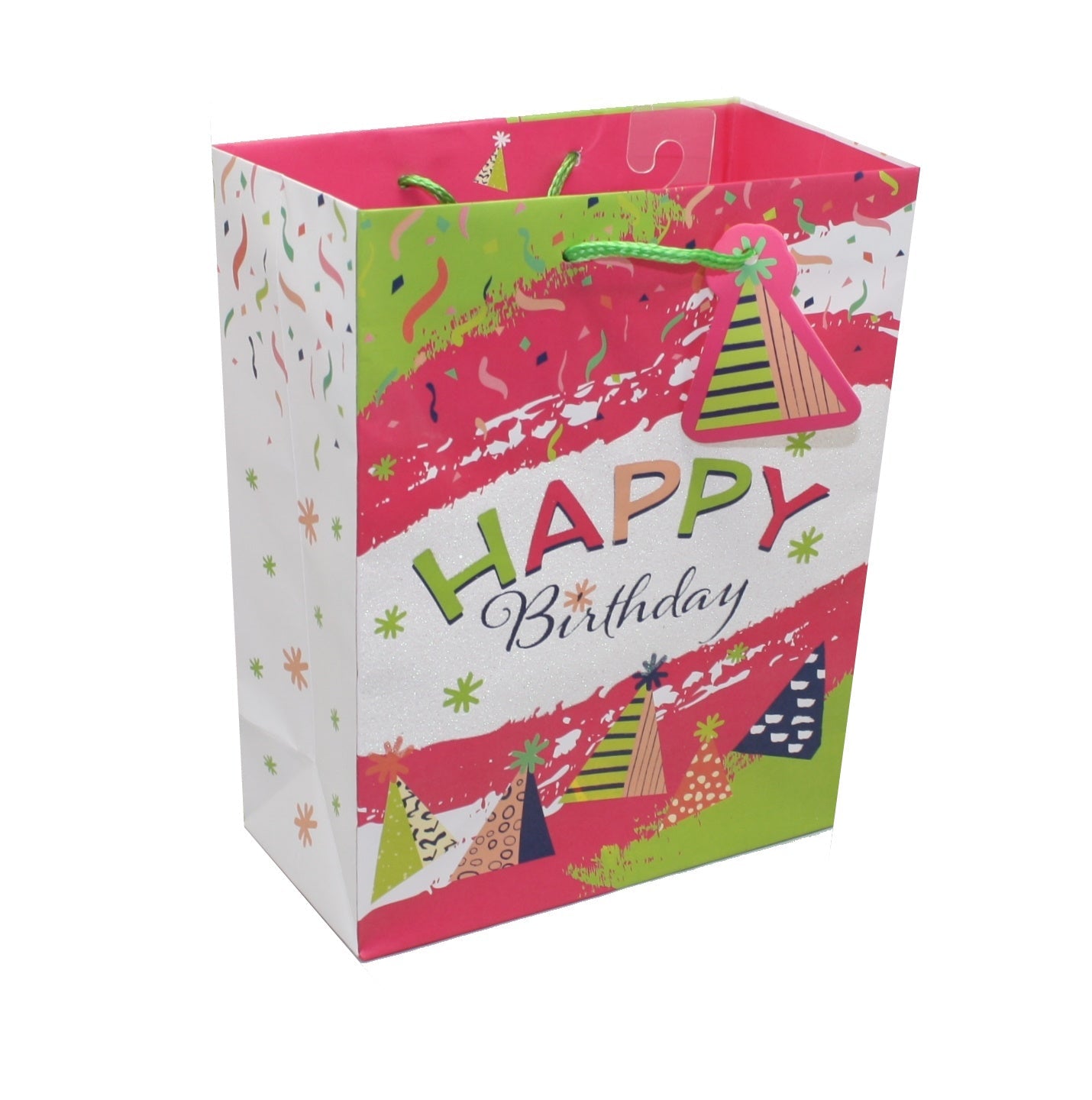 Happy Birthday Party Hats Gift Bag