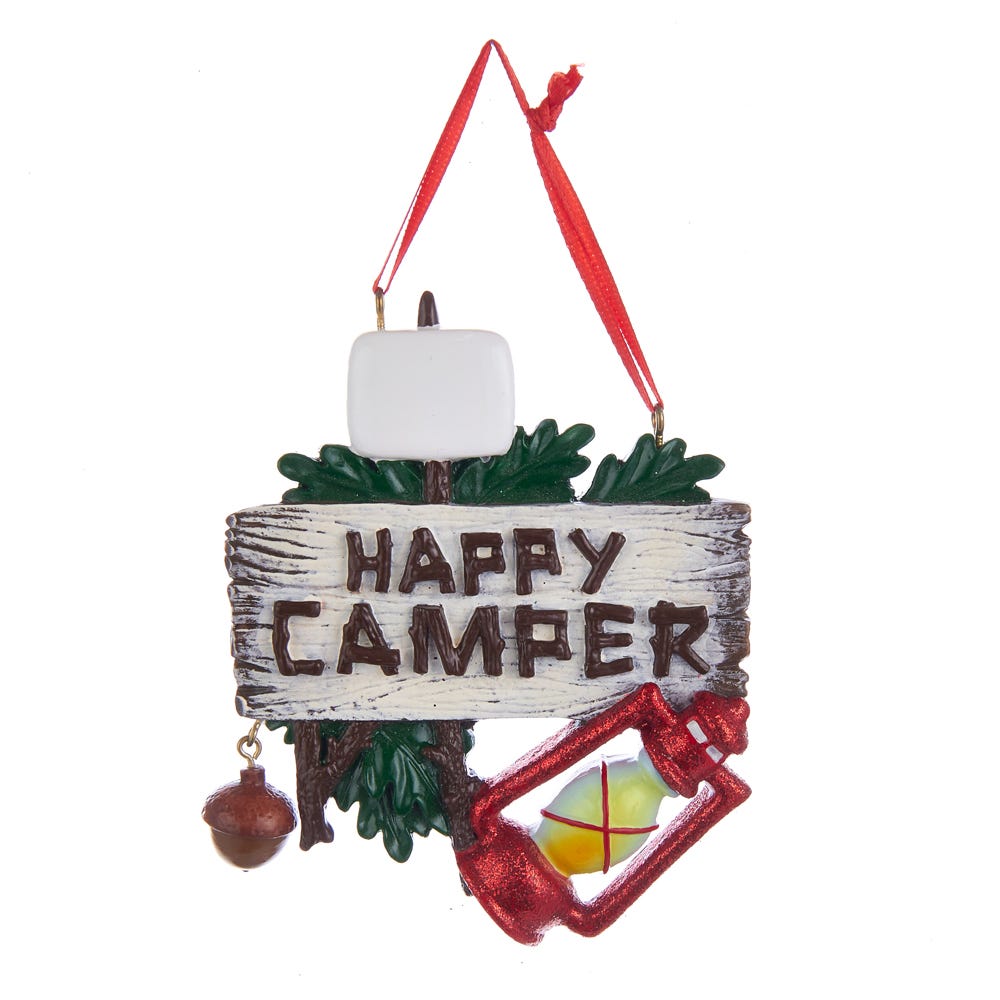 Happy Camper Ornament