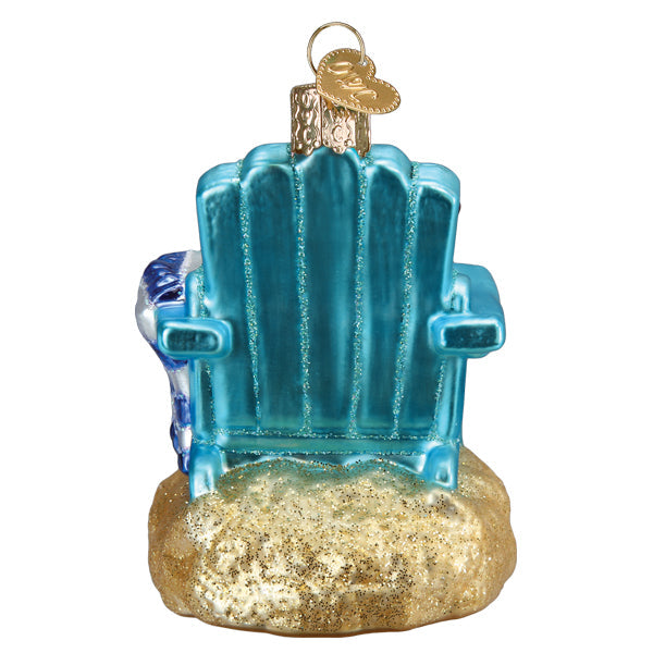 Happy Place Glass Ornament