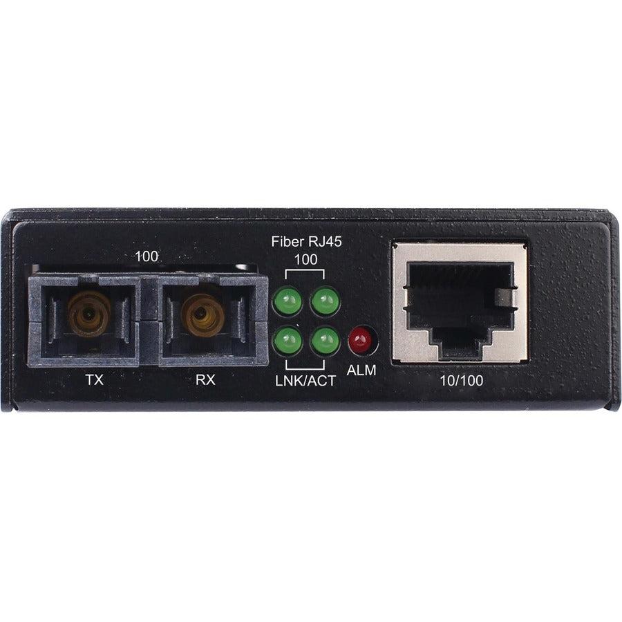 Hardened Media Converter 10/100 Mbps RJ45/SC Singlemode - Tripp Lite N784-H01-SCSM | TecISoft