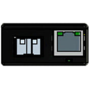 Hardened Mini Fast Ethernet Media Converter - 10/100Base-TX 100Base-FX SFP | Transition Networks M/E-ISW-FX-02(SFP)