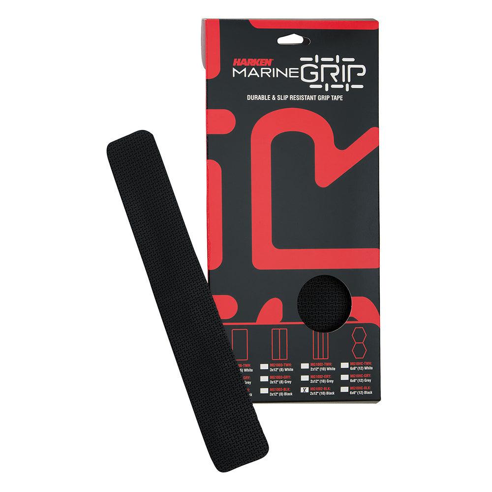 Harken Marine Grip Tape - 2 x 12&quot; - Black -10 Pieces