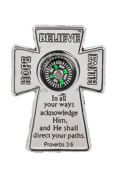 He Will Direct Your Path Charm
