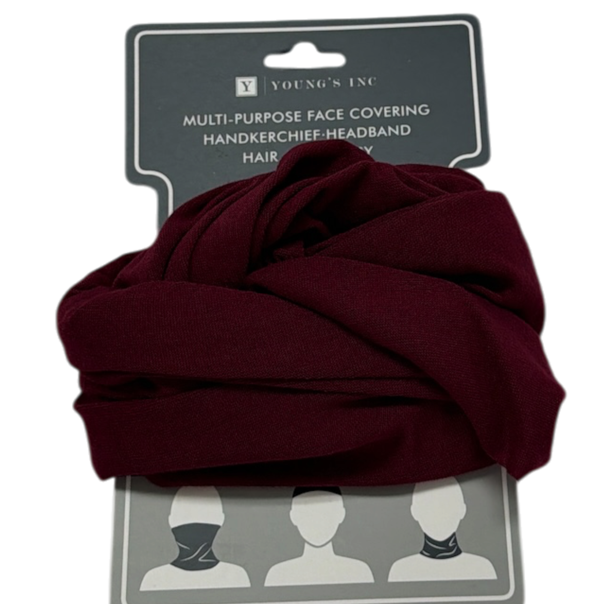 Headband/Scarf Burgundy