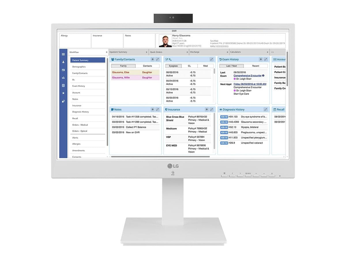 Healthcare All-in-One Computer - Medical Workstation with Intel Pentium | Tecisoft