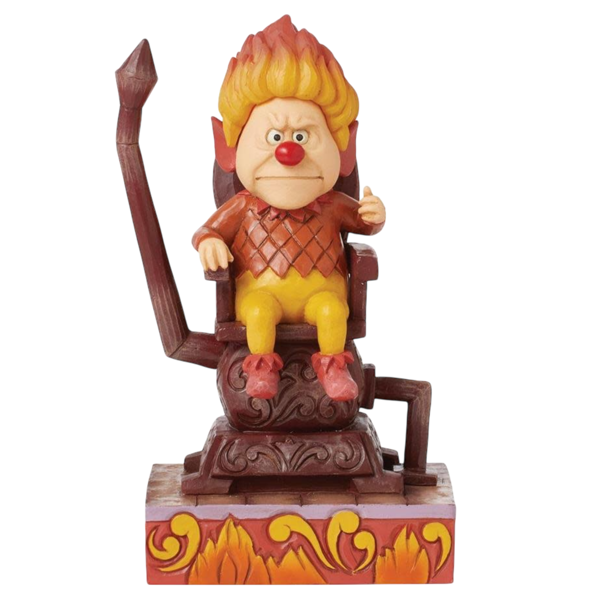 Heat Miser Sitting on Throne