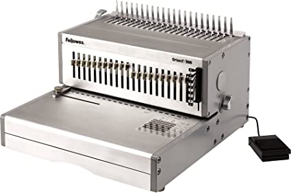 Heavy-Duty Commercial Binding Machine For High Volume Use. Offers Effortless Foo