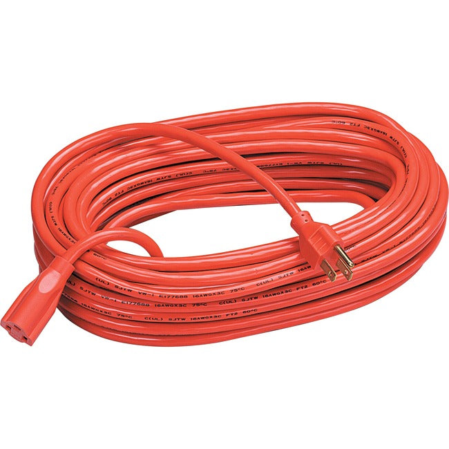 Heavy Duty Fellowes 100Ft Extension Cord Is Perfect For Multiple Indoor/Outdoor