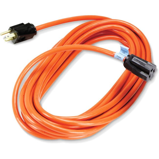 Heavy Duty Indoor/Outdoor Extension Cord - Single-Outlet, 14/3 Grounded, Orange, Bbx-Epwr32