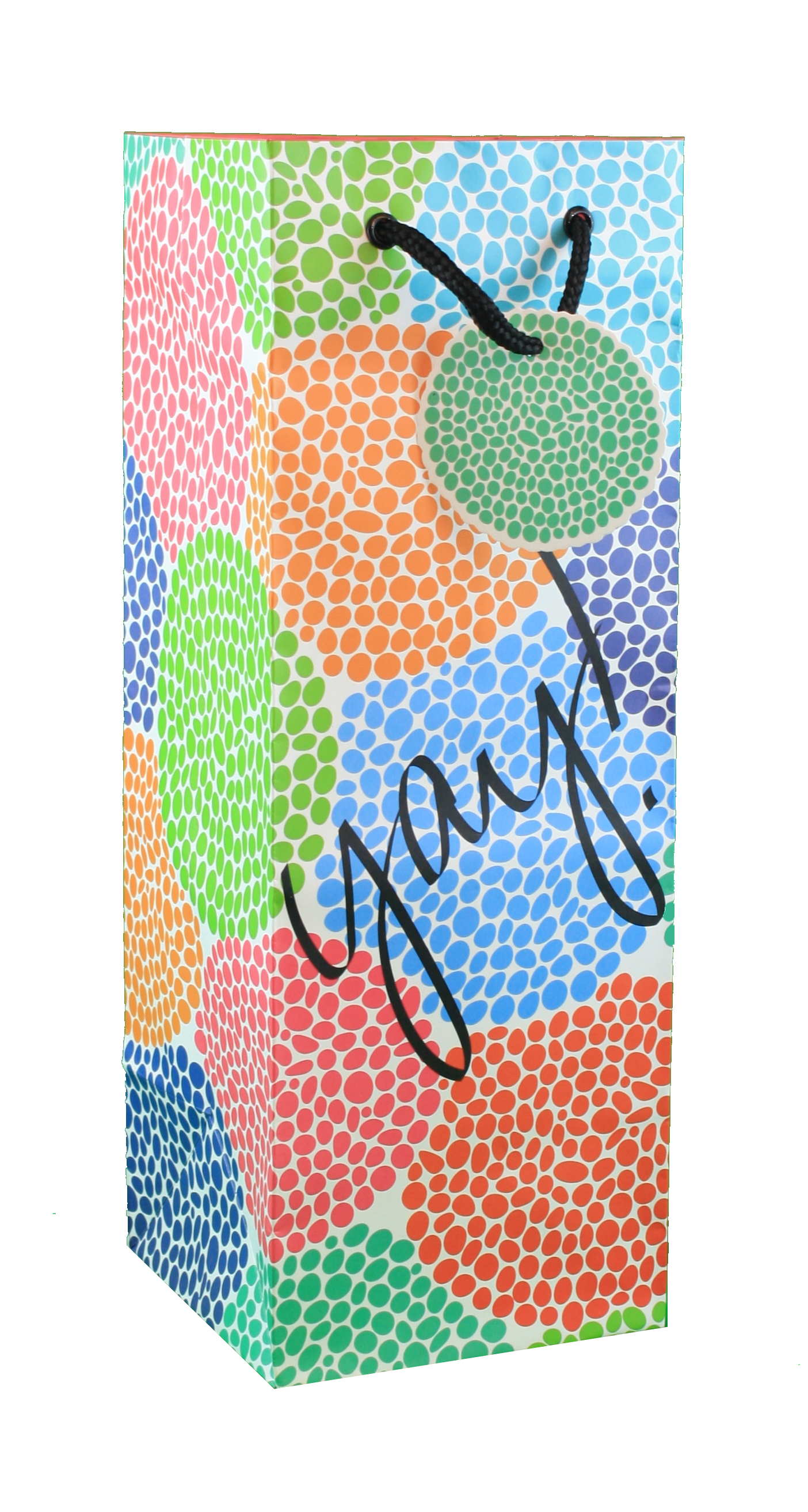 Heavyweight Bottle Gift Bag - Yay!