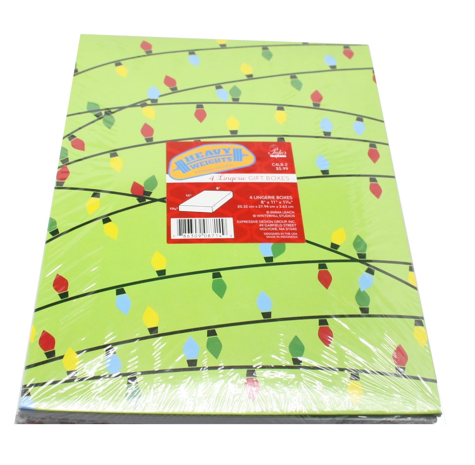 Heavyweight Lingerie Gift Box - Penguin 4 Pack