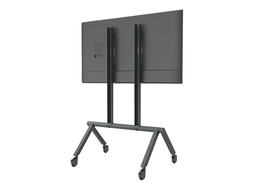 Heckler AV - Cart - for LCD display - steel - black gray - screen size: 50-75" - mounting interface: 400 mm" H714-BG