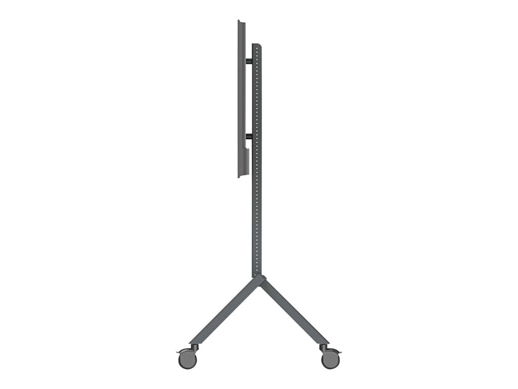 Heckler AV - Cart - for LCD display - steel - black gray - screen size: 50-75" - mounting interface: 400 mm" H714-BG