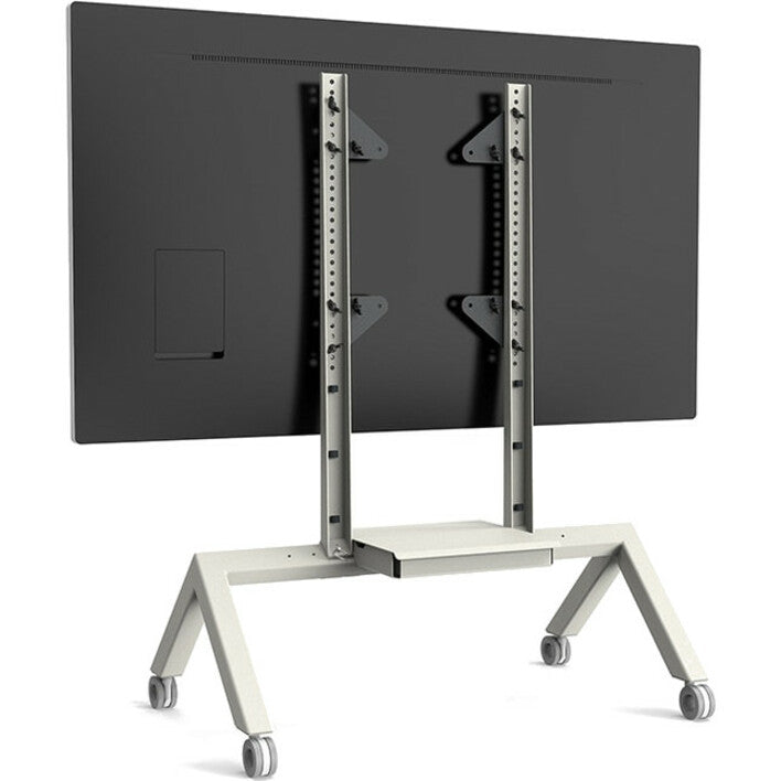 Heckler Av - Mounting Component (4 Vesa Adapters) - For Lcd Display - Steel - Black Gray - Cart Mountable, Stand Mountable