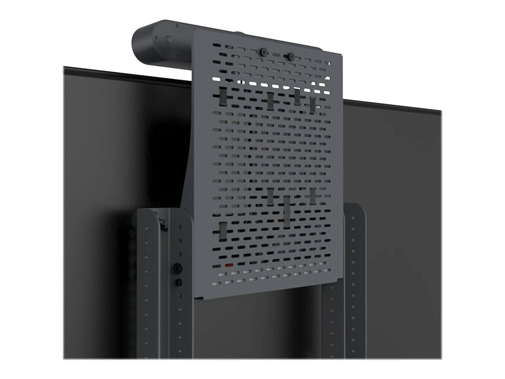 Heckler Design - Mounting kit (camera mount, hook & loop fastening tape, device panel) - for video conference camera - steel H702-BG