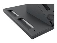 Heckler Design Zoom Rooms Console for iPad - Black Gray