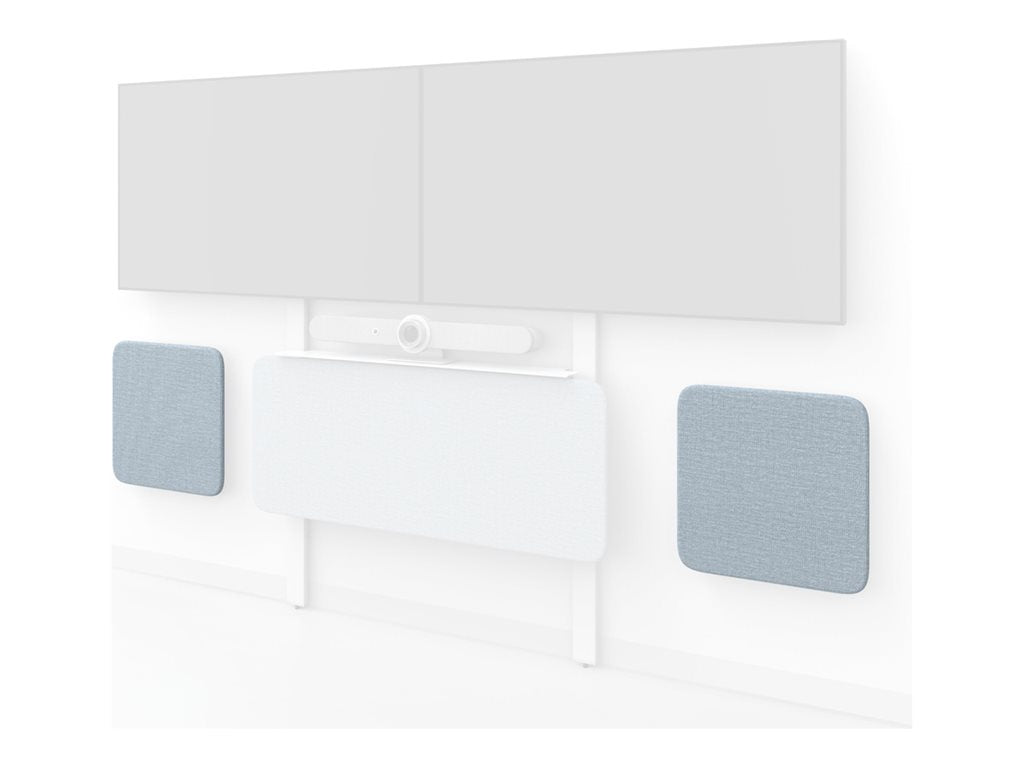 Heckler H806 - Mounting kit (2 installation plates, 2 mounting brackets, 2 mounting templates) - panel set - stainless steel, H806-BL