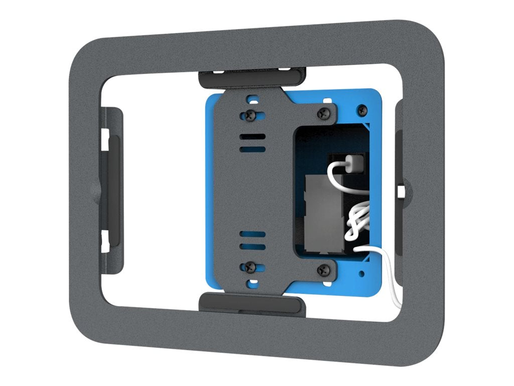 Heckler Wall Mount MX - Mounting kit (wall mount, mounting hardware) - for tablet - steel - black gray - for Apple iPad mini H650-BG