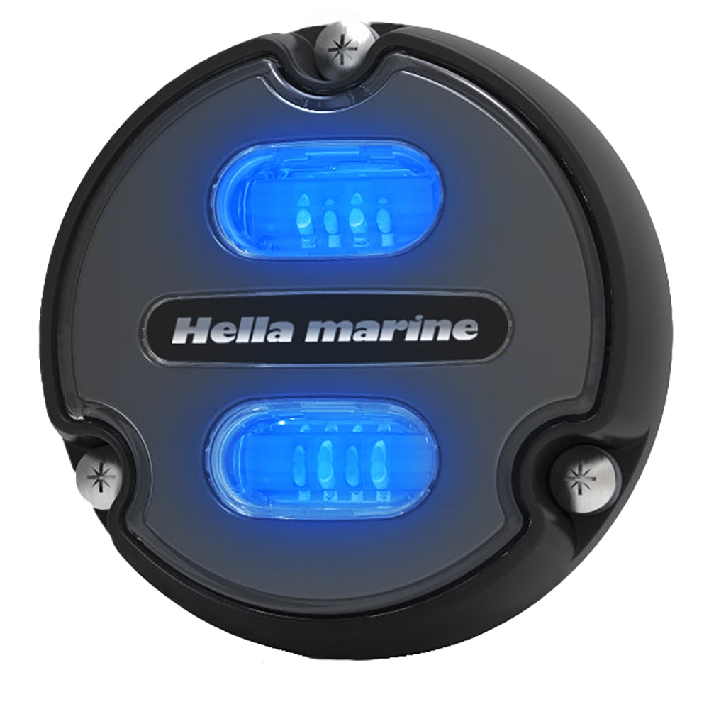 Hella Marine Apelo A1 Blue White Underwater Light - 1800 Lumens - Black Housing - Charcoal