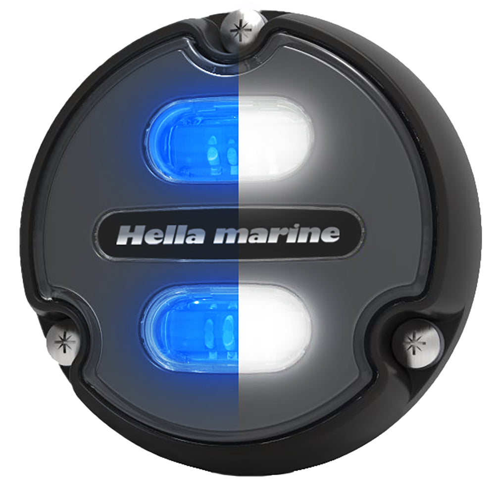 Hella Marine Apelo A1 Blue White Underwater Light - 1800 Lumens - Black Housing - Charcoal