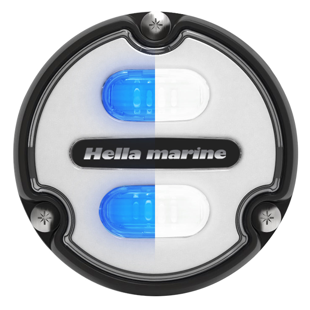 Hella Marine Apelo A1 Blue White Underwater Light - 1800 Lumens - Black Housing - White