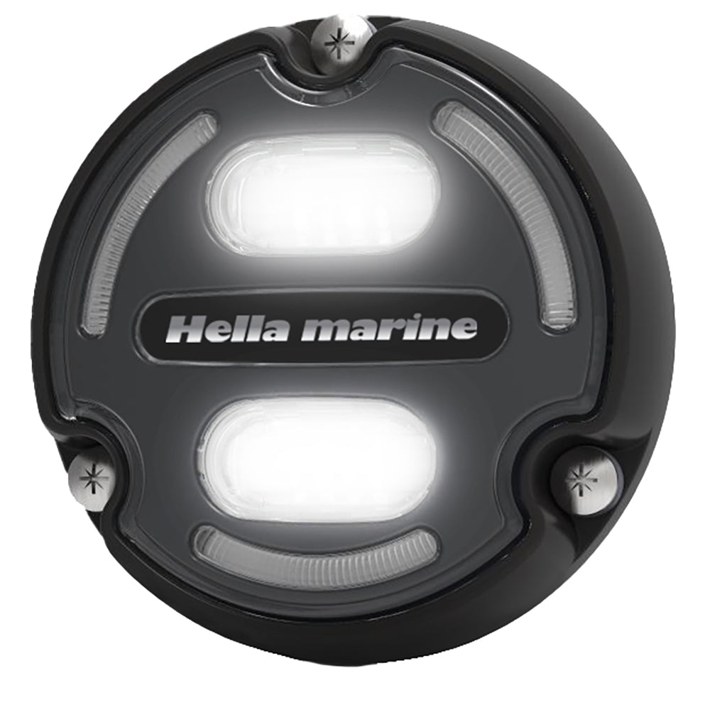 Hella Marine Apelo A2 Blue White Underwater Light - 3000 Lumens - Black Housing - Charcoal