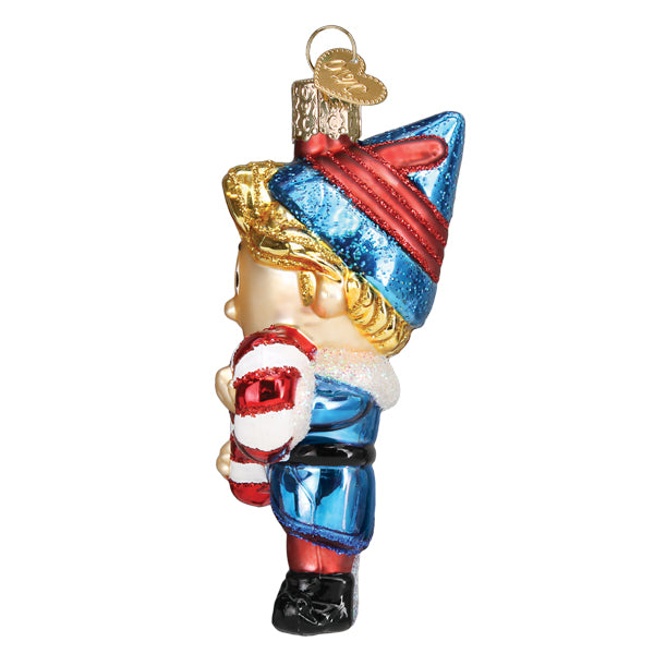Hermey The Elf Glass Ornament