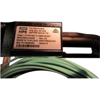 Hewlett Packard Enterprise Replacement Parts Business InfiniBand HDR 200Gb QSFP56 to QSFP56 20m Active Optical Cable