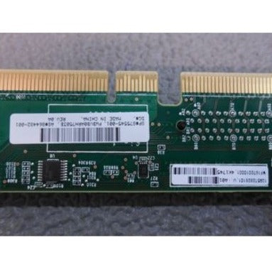 Hewlett Packard Enterprise Replacement Parts Business Riser x16 x8 Graphics Processing unit (GPU) Primary 1U
