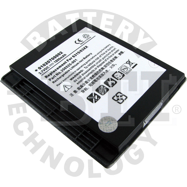 Hewlett Packard,Liion,3.7V, 1800Mah Bti-Pda-Hp-H6315
