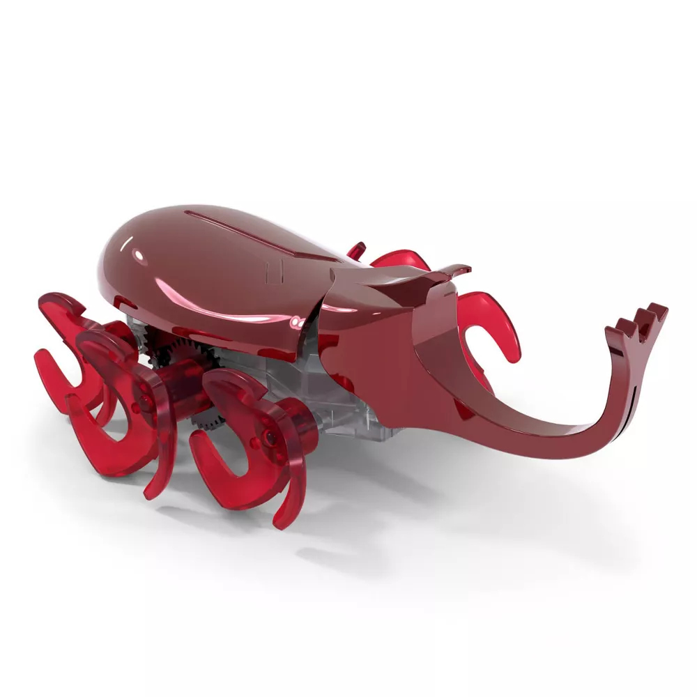 Hexbug Bots - Red Rhino Beetle - Scarabee Rhinoceros