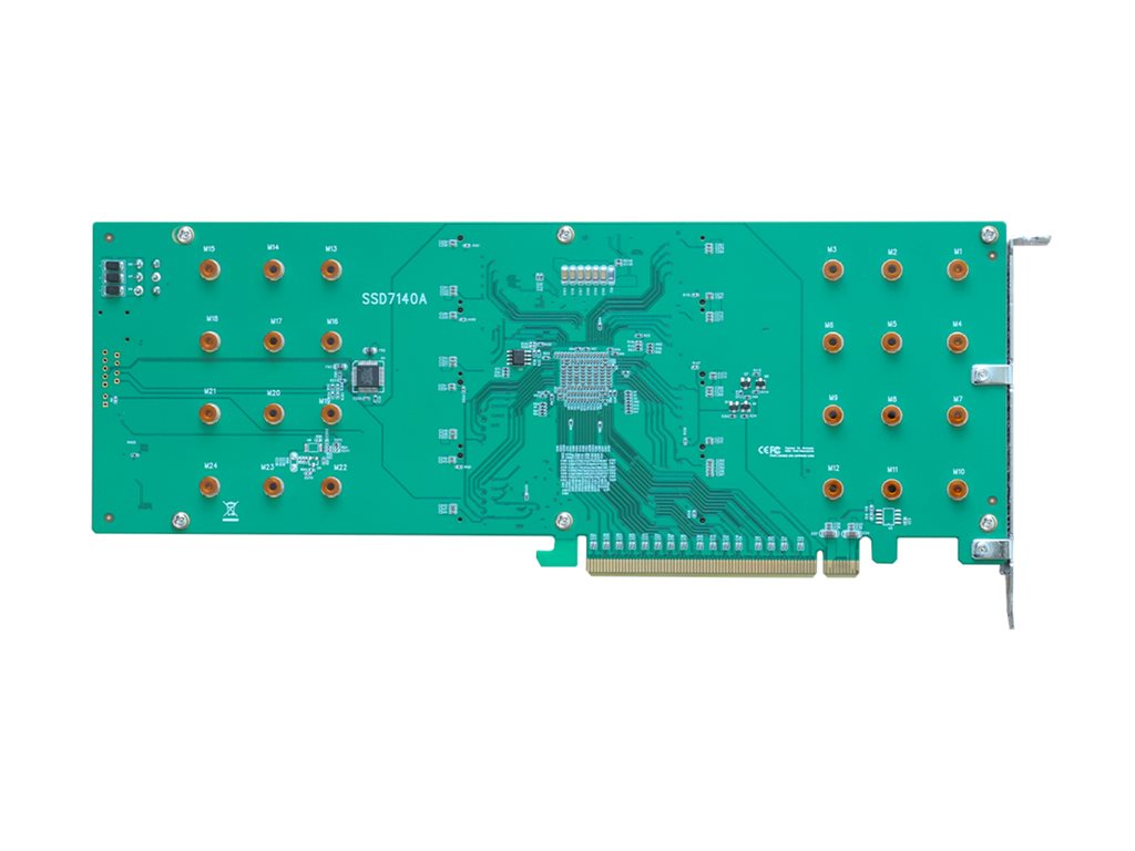 HighPoint Rocket 1108A - Storage controller - HBA - 8 Channel - M.2 NVMe Card - PCIe 3.0 x16 R1108A