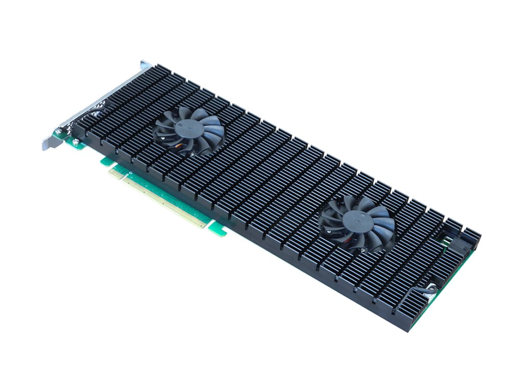 HighPoint Rocket 1108A - Storage controller - HBA - 8 Channel - M.2 NVMe Card - PCIe 3.0 x16 R1108A