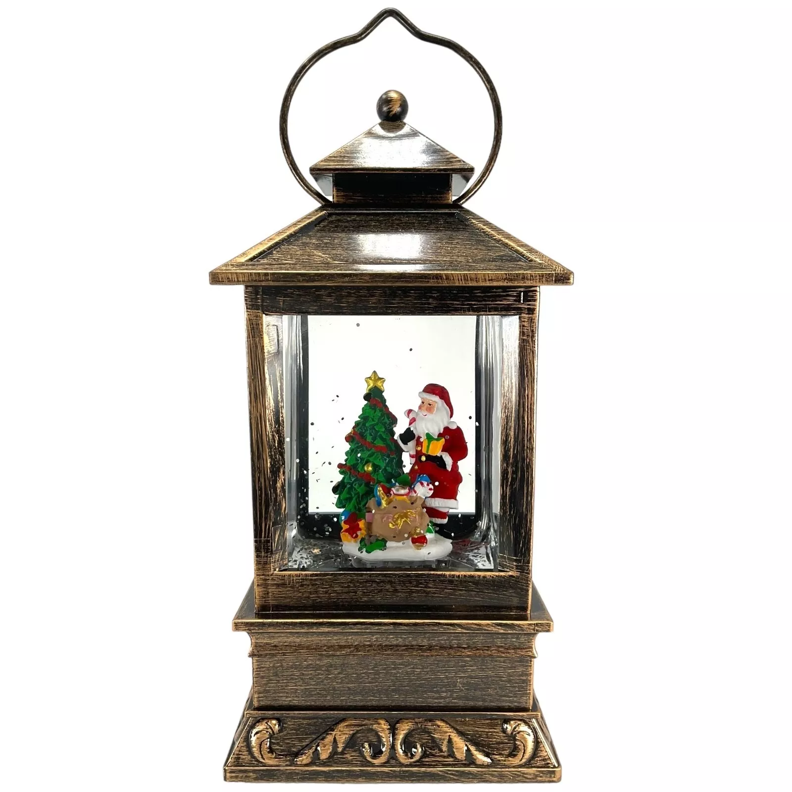 Holiday Lantern Snowglobe -