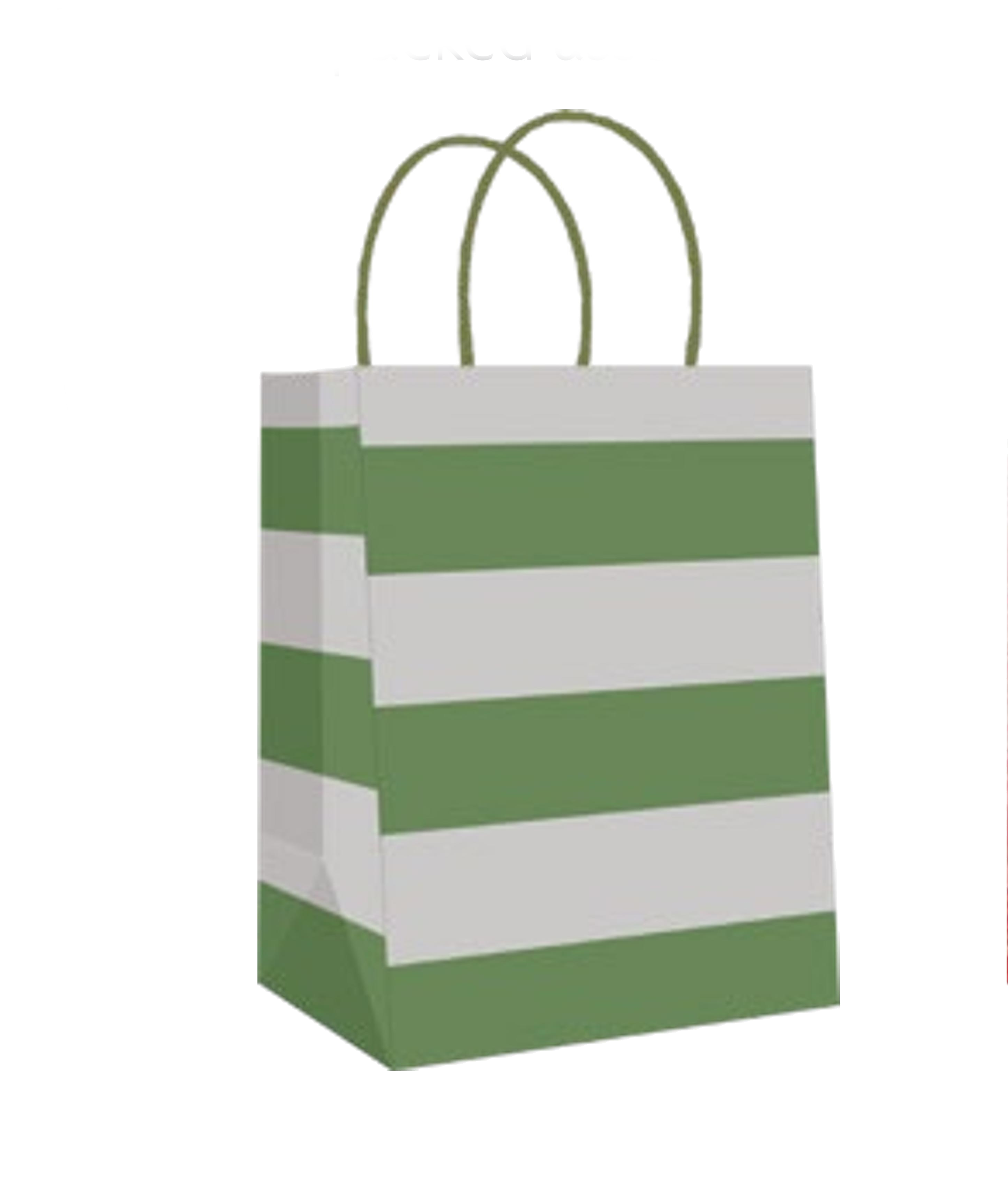 Holiday Medium Kraft Gift Bags -