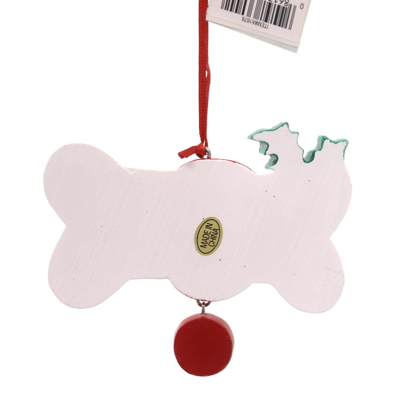 Holiday Ornaments Spoiled Rotten Dog Bone Ornament
