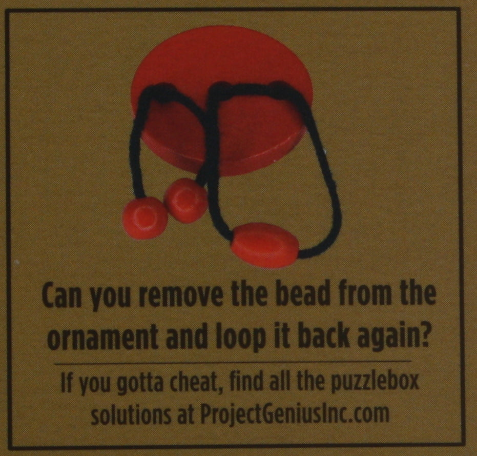 Holiday Puzzlebox Brainteaser - The Ornament