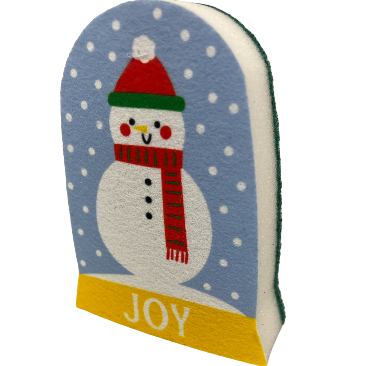 Holiday Sponge - Joy Snowglobe