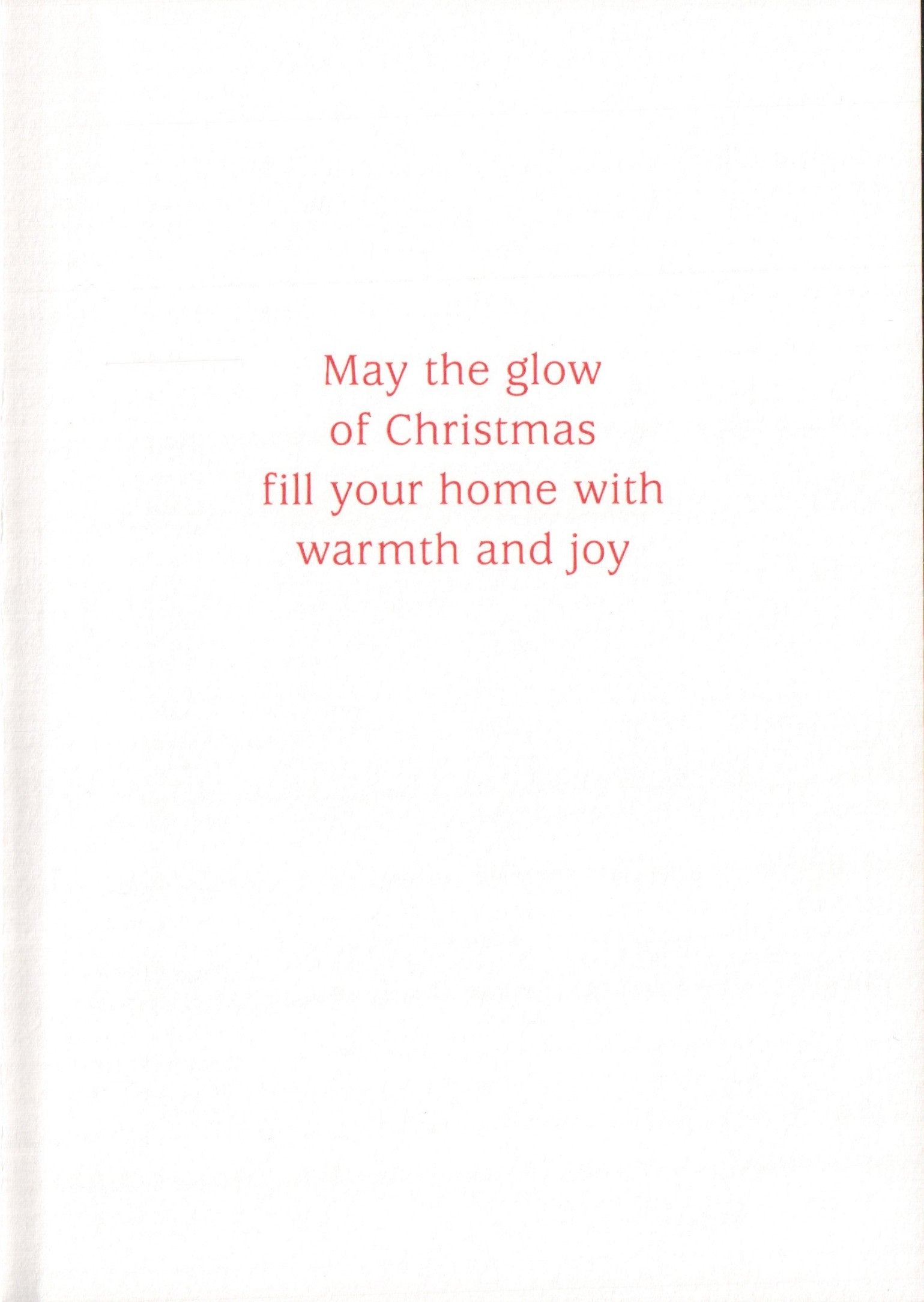 Holiday Wishes Christmas Card