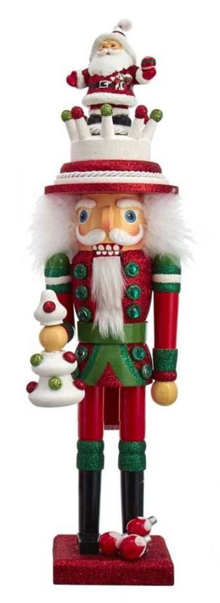 Hollywood 17.5 inch Hat Nutcracker -