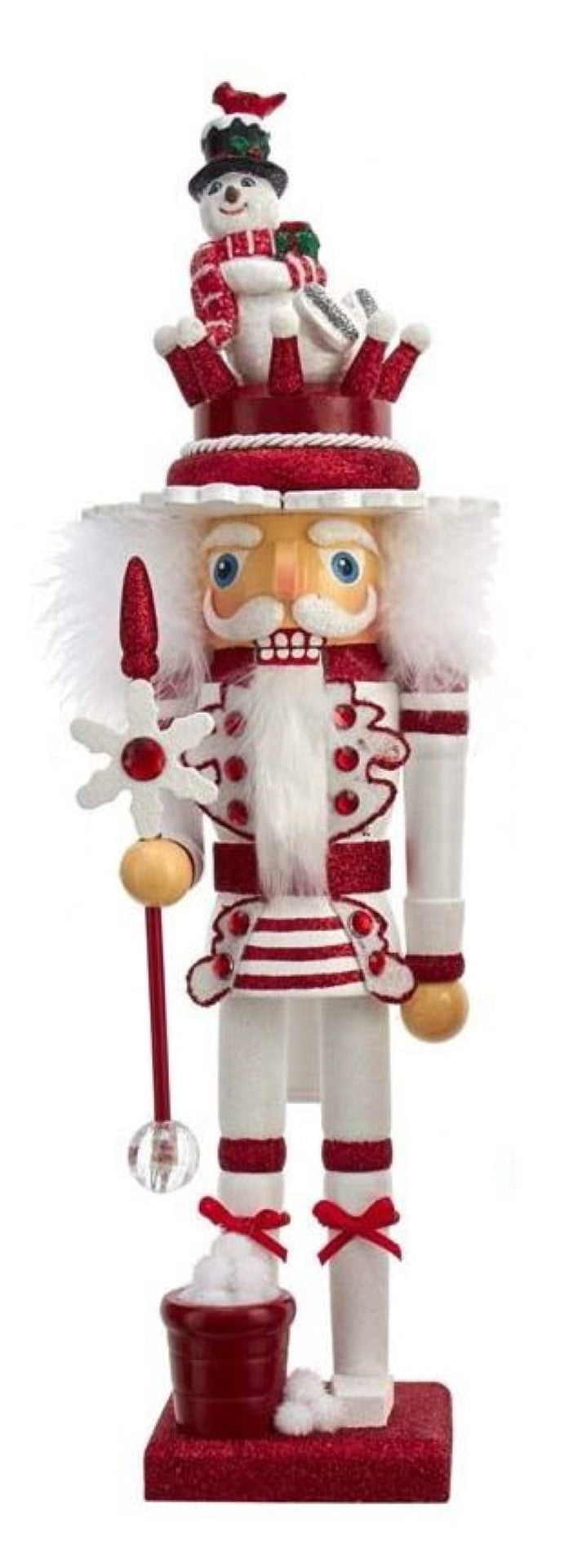 Hollywood 17.5 inch Hat Nutcracker -